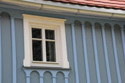 Detail Ferienhaus von außen