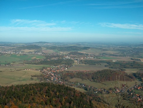 Blick von der Lausche (Berg)