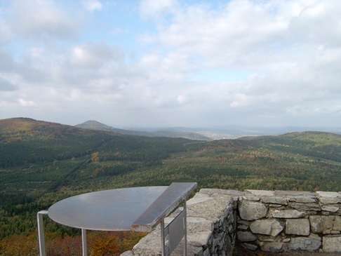 Blick von der Lausche (Berg)